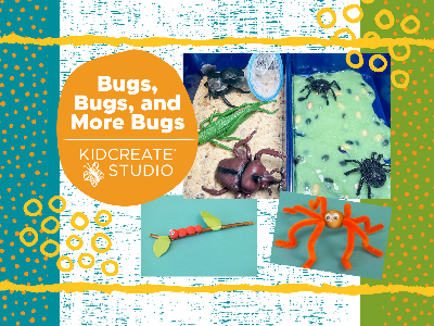 Kidcreate Studio - Oak Park. Toddler & Preschool Playgroup- Bug, Bugs, and More Bugs (18 Months-5 Years)