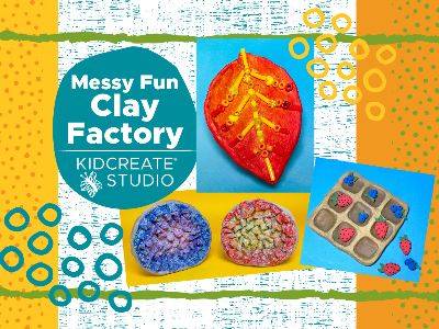 Messy Clay Fun Factory (4-9 years) Messy Clay Fun Factory (4-9 years)